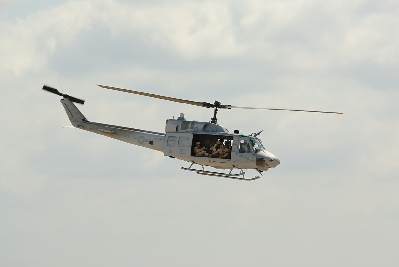 Huey helicopter at Miramar air show-04 10-12-07