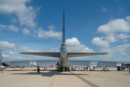 Tail of B52 at Miramar air show-01 10-12-07