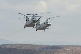 Chinook helicoptors at Miramar air show-1 10-13-06