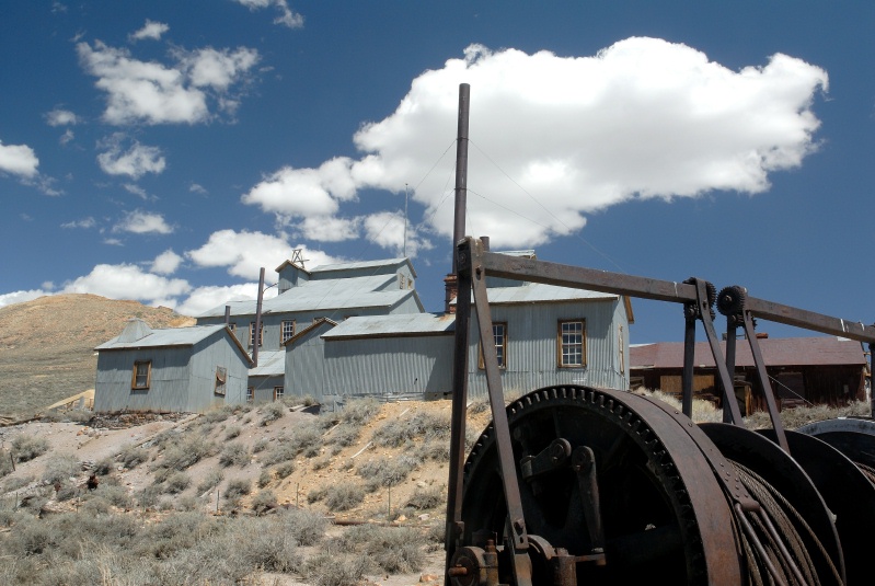 Mining building complex in Bodie CA 5-13-06