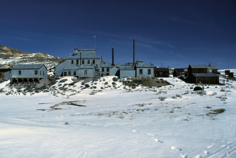 Mine buildings in Bodie CA 3-87