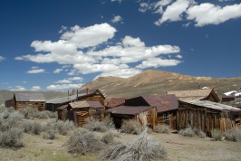 Wooden buildings in Bodie CA-2 5-13-06