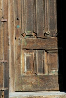 Weathered door in building in Bodie 6-8-07