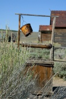 Well and buildings at Bodie-01 6-8-07