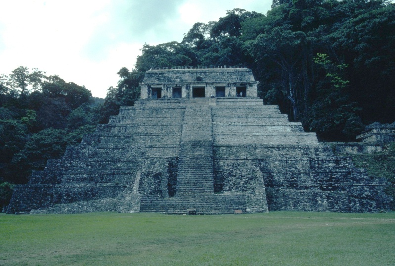 Temple of Inscriptions at Palenque 12-81