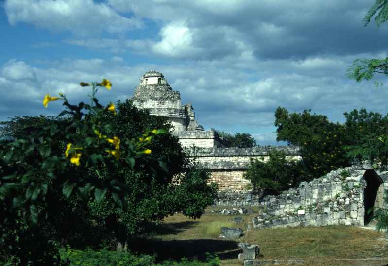 The Observatory ruins at Chichen Itza 12-81