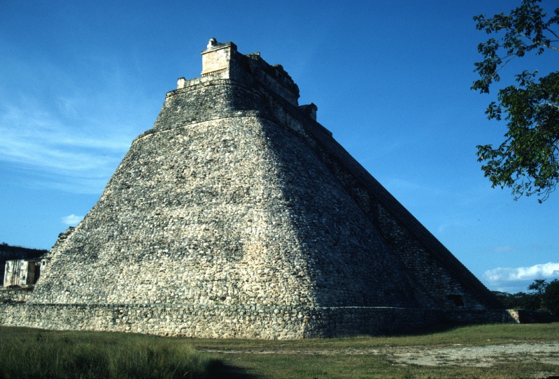 Pyramid of the Magician at Uxmal 12-81