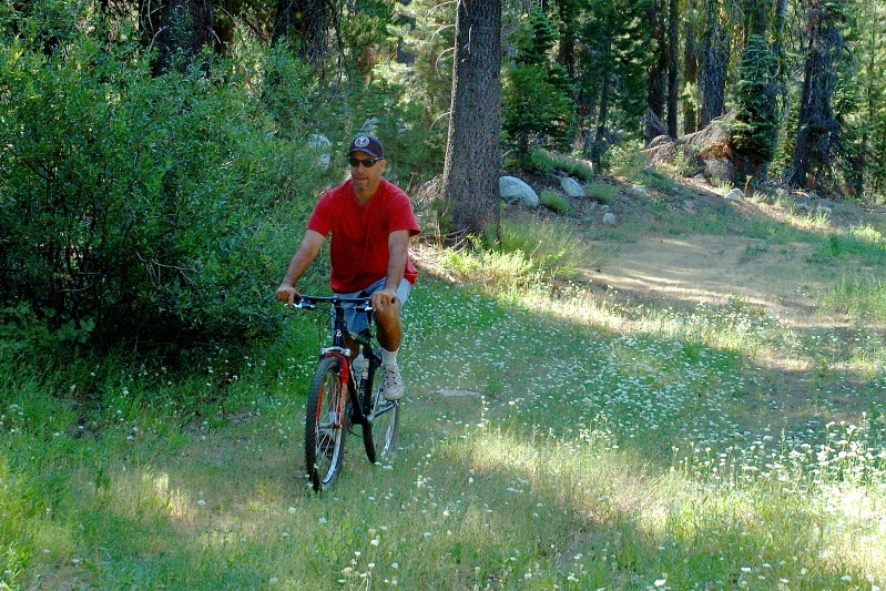 Steve Lamson mountain biking near Serene Lakes-02 7-29-07