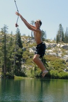 Brett on rope swing at Long Lake near Serene Lakes-20-2 7-29-07