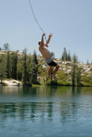 Steve on rope swing at Long Lake near Serene Lakes-03 7-29-07