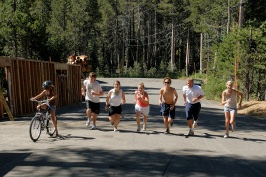 Start of family triathalon at Serene Lakes-02 7-29-07