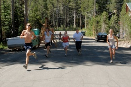 Start of family triathalon at Serene Lakes-06 7-29-07