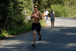 Kids running family trathalon at Serene Lakes-05 7-29-07