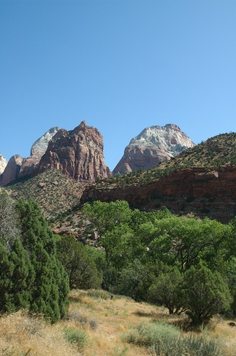 DY-Zion Valley mountains UT 8-31-05
