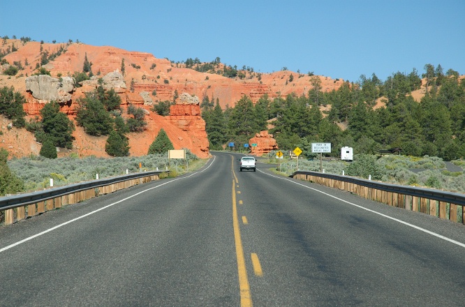 GJ-West entrance to Red Canyon UT 8-31-05