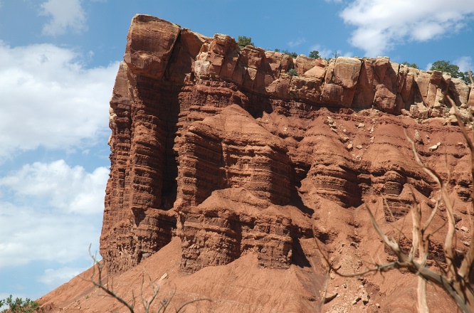 QBH-Egyptian Temple formation at Capitol Reef Park UT-2 9-2-05