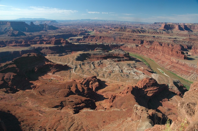QEV-Colorado River canyon from Dead Horse Pt UT-1 9-3-05