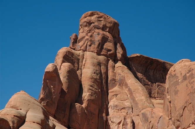 QFX-Hoodoo formation at Arches Park UT 9-3-05