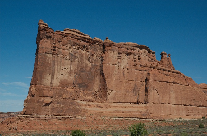 QGQ-Tower of Babel rock formation at Arches Park UT 9-3-05