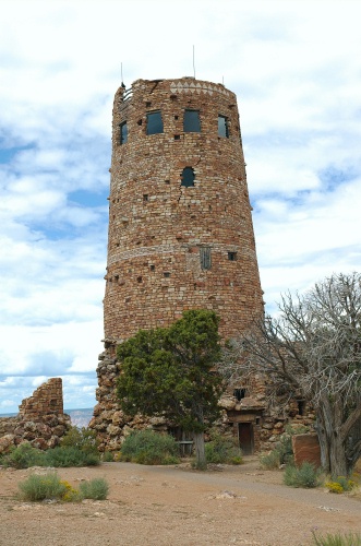 QOQ-Desert Watchtower at the Grand Canyon AZ-1 9-5-05