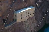 BT-Jet output building at Hoover Dam 8-30-05