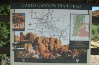 KT-Casto Canyon trail map UT 9-1-05