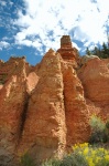 MA-Red hoodoo formations in Casto Canyon UT 9-1-05
