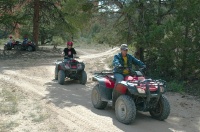 ME-Jason BDL AML LC riding ATVs in Casto Canyon UT 9-1-05