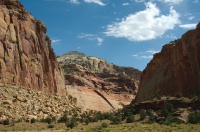 ON-Rocky dome in Capitol Reef Park UT 9-2-05