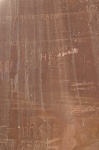 PI-Names on pioneer register wall of Capitol Gorge at Capitol Reef Park UT-4 9-2-05