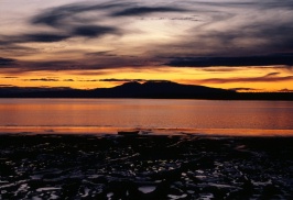 Sunset in Anchorage Alaska 8-83