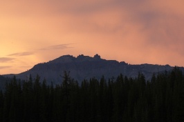 Castle Peak with sunset colors1 7-3-04