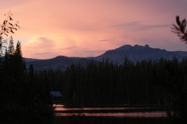 Castle Peak with sunset colors4 7-3-04