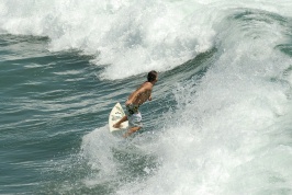 Surfer near Oceanside Pier-5 7-16-06